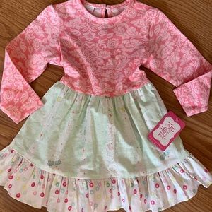 NWT RicRac‎ & Ruffle Dress Size 24 months